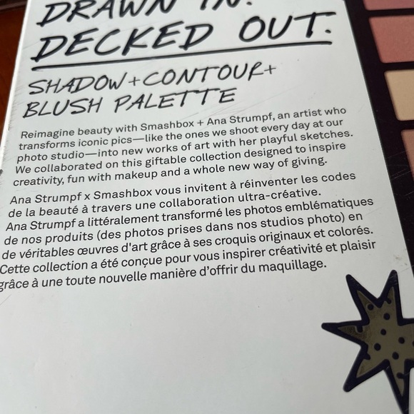 Smashbox drawn in decked out 20 shades shadow contour highlights - Picture 5 of 8